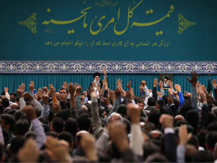 دیدار کارگران با رهبر انقلاب