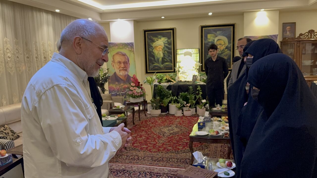 رئیس مجلس شورای اسلامی قالیباف: شهادت، پاداش صبر، رفتار و مظلومیت شهید لاریجانی بود