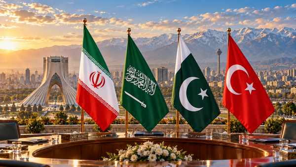 مقامات ارشد عربستان، ترکیه و پاکستان به تهران سفر کر